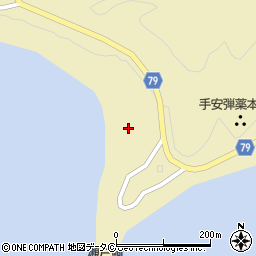 鹿児島県大島郡瀬戸内町手安732周辺の地図