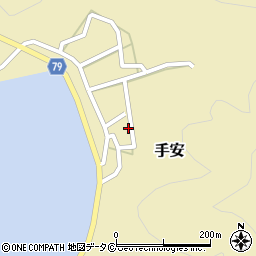 鹿児島県大島郡瀬戸内町手安429周辺の地図