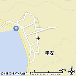 鹿児島県大島郡瀬戸内町手安169周辺の地図