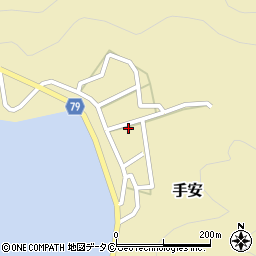 鹿児島県大島郡瀬戸内町手安174周辺の地図