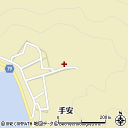 鹿児島県大島郡瀬戸内町手安183周辺の地図