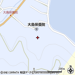 大島保養院周辺の地図