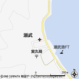 鹿児島県大島郡瀬戸内町瀬武231周辺の地図