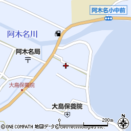 鹿児島県大島郡瀬戸内町阿木名195周辺の地図