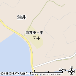 瀬戸内町立油井小中学校周辺の地図