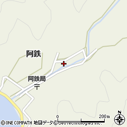 鹿児島県大島郡瀬戸内町阿鉄113周辺の地図