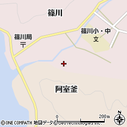 鹿児島県大島郡瀬戸内町篠川21周辺の地図