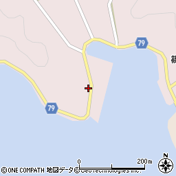 鹿児島県大島郡瀬戸内町篠川805周辺の地図
