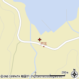 〒894-1304 鹿児島県奄美市住用町山間（４９３〜５９２番地、戸玉）の地図