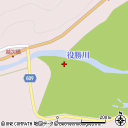 役勝川周辺の地図