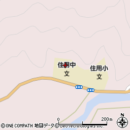 奄美市立住用中学校周辺の地図