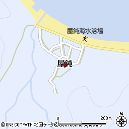 鹿児島県宇検村（大島郡）屋鈍周辺の地図