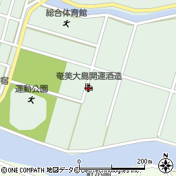 奄美大島開運酒造周辺の地図