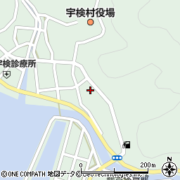 鹿児島県大島郡宇検村湯湾1002周辺の地図