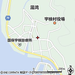 鹿児島県大島郡宇検村湯湾718周辺の地図
