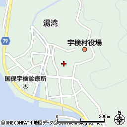 鹿児島県大島郡宇検村湯湾962周辺の地図