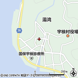 鹿児島県大島郡宇検村湯湾72周辺の地図
