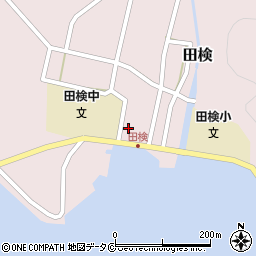 鹿児島県大島郡宇検村田検197周辺の地図