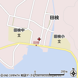 鹿児島県大島郡宇検村田検303周辺の地図