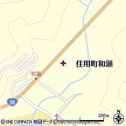 鹿児島県奄美市住用町大字和瀬周辺の地図