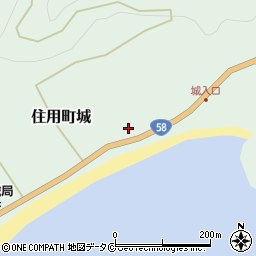 鹿児島県奄美市住用町大字城50周辺の地図
