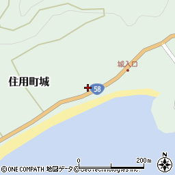 鹿児島県奄美市住用町大字城55周辺の地図