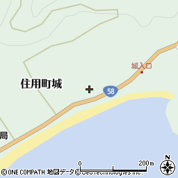 鹿児島県奄美市住用町大字城51周辺の地図