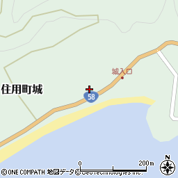鹿児島県奄美市住用町大字城57周辺の地図