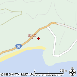 鹿児島県奄美市住用町大字城82周辺の地図
