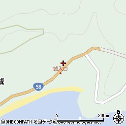 鹿児島県奄美市住用町大字城107周辺の地図