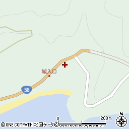 鹿児島県奄美市住用町大字城89周辺の地図