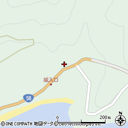 鹿児島県奄美市住用町大字城101周辺の地図