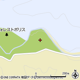 奄美フォレストポリスキャンプ場周辺の地図
