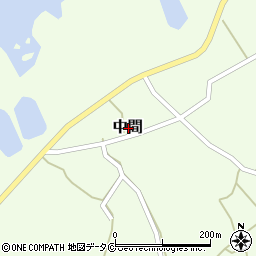 鹿児島県大島郡喜界町中間周辺の地図