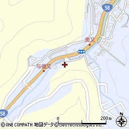 鹿児島県奄美市名瀬平田町25周辺の地図
