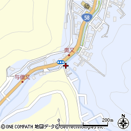 鹿児島県奄美市名瀬平田町28-2周辺の地図