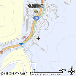 鹿児島県奄美市名瀬平田町22周辺の地図