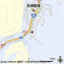 鹿児島県奄美市名瀬平田町22-55周辺の地図