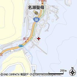 鹿児島県奄美市名瀬平田町22-45周辺の地図