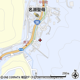 鹿児島県奄美市名瀬平田町22-43周辺の地図