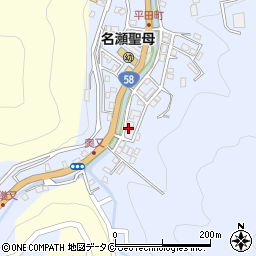 鹿児島県奄美市名瀬平田町22-39周辺の地図