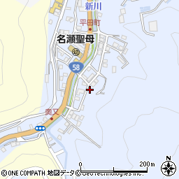 鹿児島県奄美市名瀬平田町22-7周辺の地図