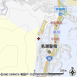 鹿児島県奄美市名瀬平田町1059-1周辺の地図