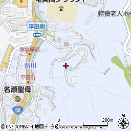 鹿児島県奄美市名瀬平田町12周辺の地図