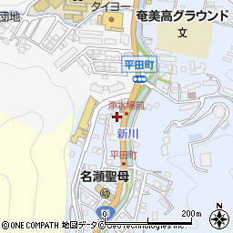 ホワイト急便　平田営業所周辺の地図