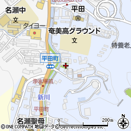 鹿児島県奄美市名瀬平田町6-8周辺の地図