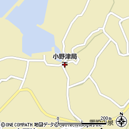 小野津郵便局周辺の地図