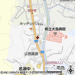 県立大島病院前周辺の地図