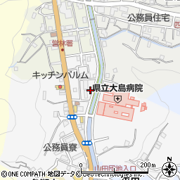 鹿児島県奄美市名瀬真名津町2周辺の地図
