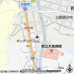 鹿児島県奄美市名瀬真名津町1周辺の地図